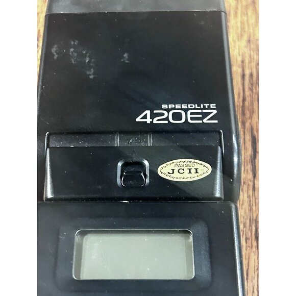 Canon Speedlite 420EZ Flash Unit Shoe Mount Camera Flash - Picture 3 of 5